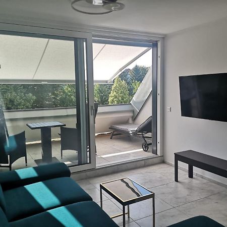 Lotusbluete Appartement In Heviz Mit Tiefgarage Und Panoramaterrasse Exteriér fotografie